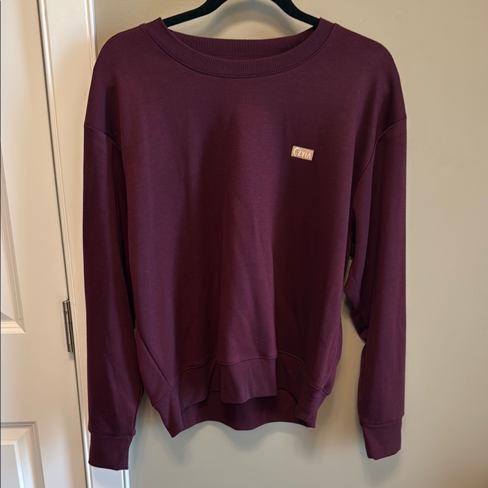 ZYIA Purple Sweatshirt